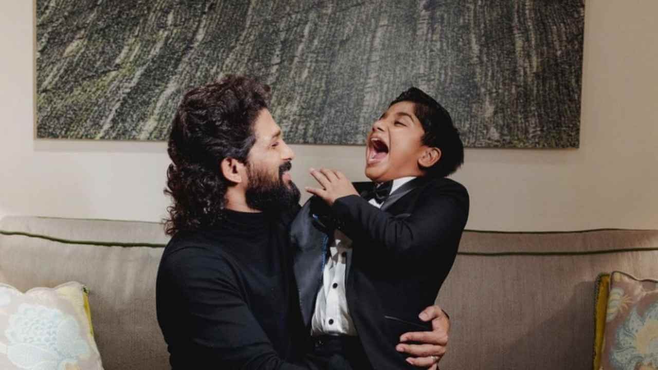 Allu arjun allu ayaan