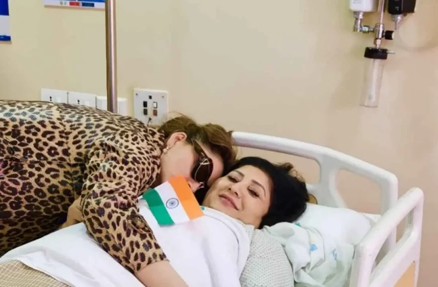 Urvashi Rautela About Chiranjeevi helping her mom