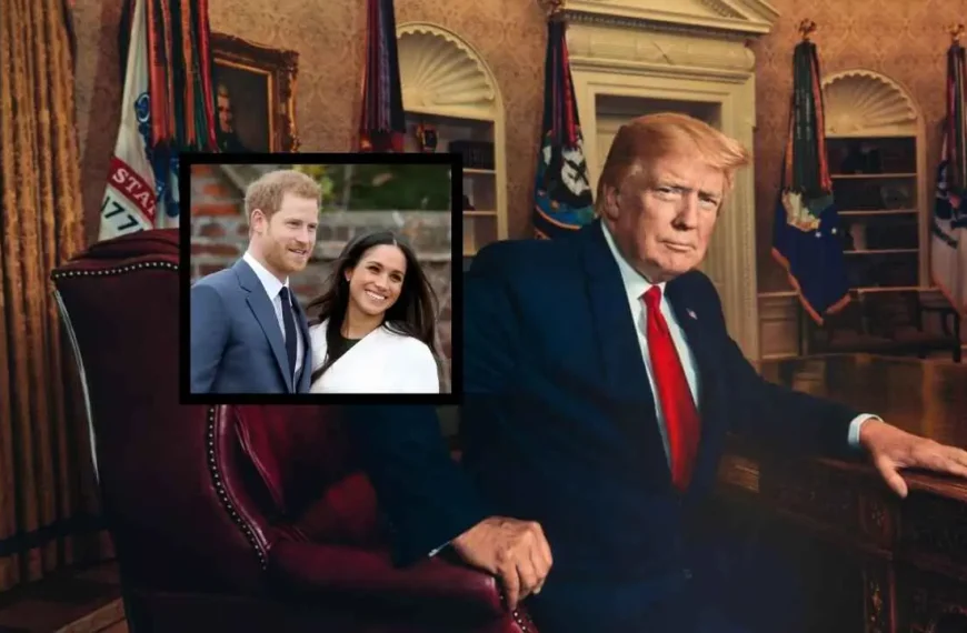 donald trump reacts on prince harry deportation from usa