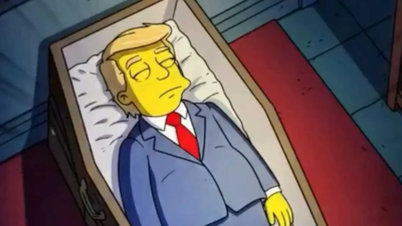 Donald Trump Simpsons did simpsons predicted trump death