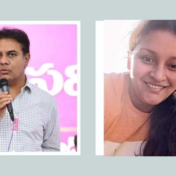 Renu Desai slams ktr about hcu land