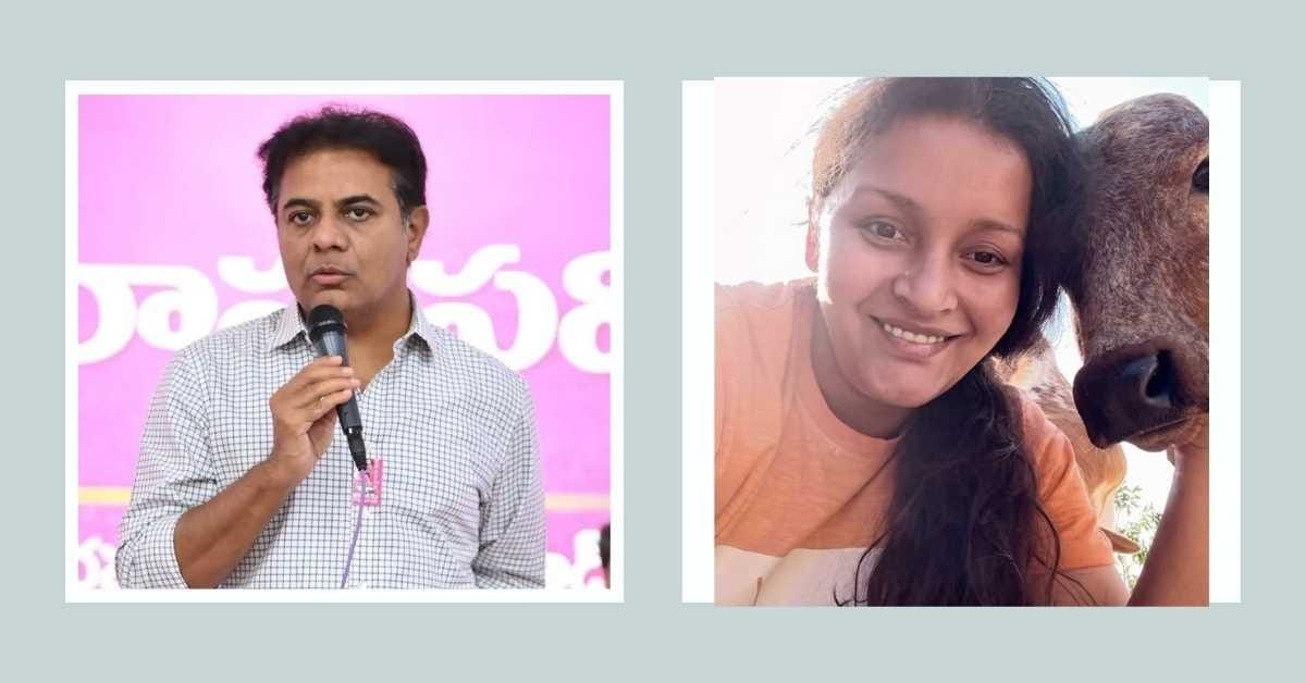 Renu Desai slams ktr about hcu land