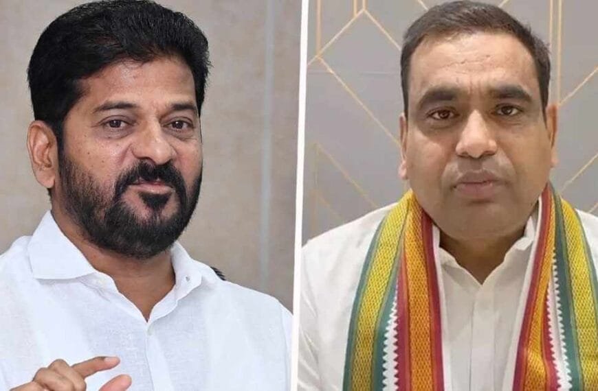 Revanth Reddy slams chamala kiran