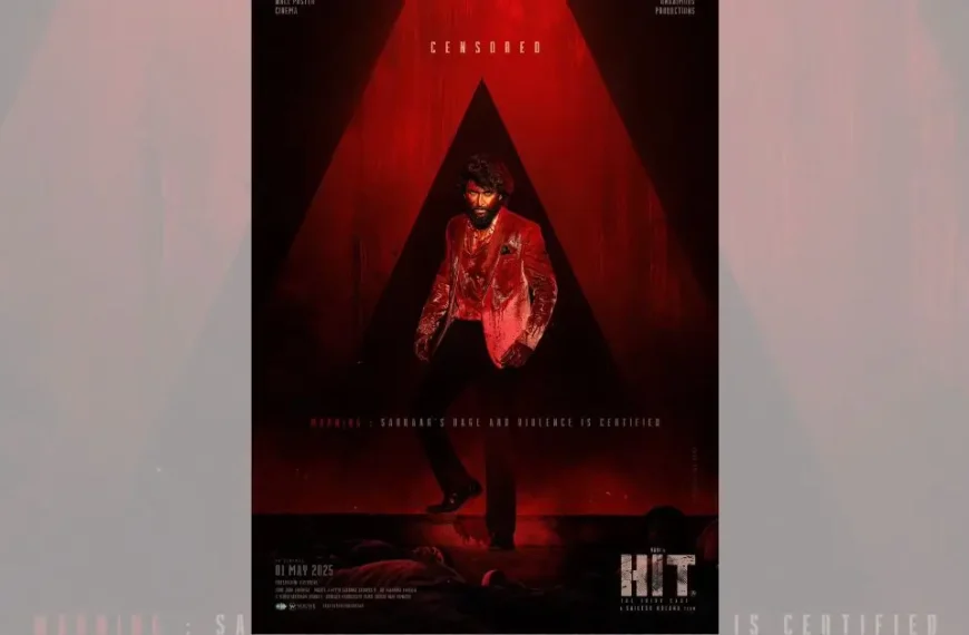 nani looks like hrithik roshan in HIT 3 new poster