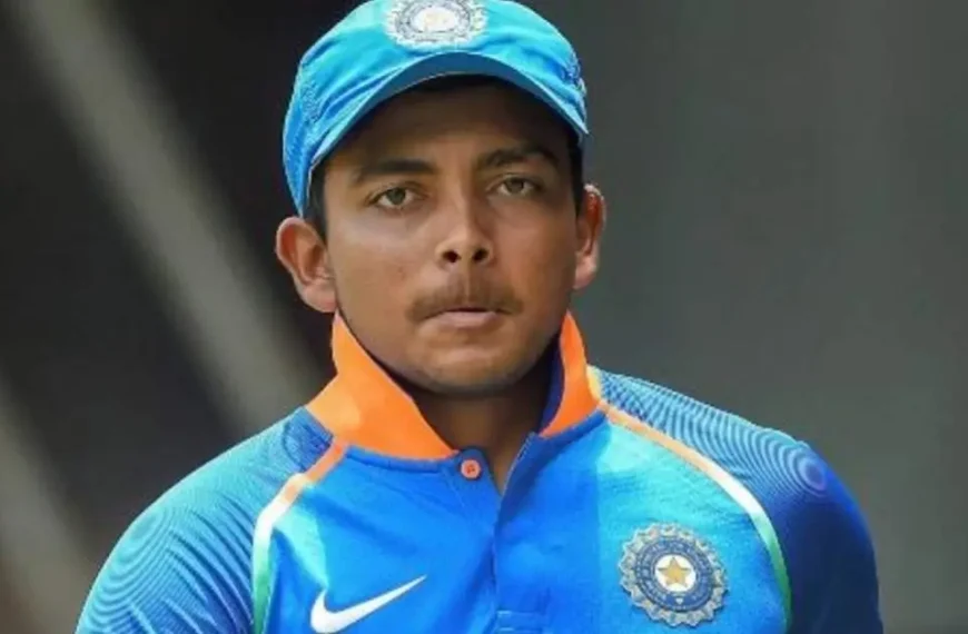 not dhoni CSK should take prithvi shaw in the absence of ruturaj gaikwad