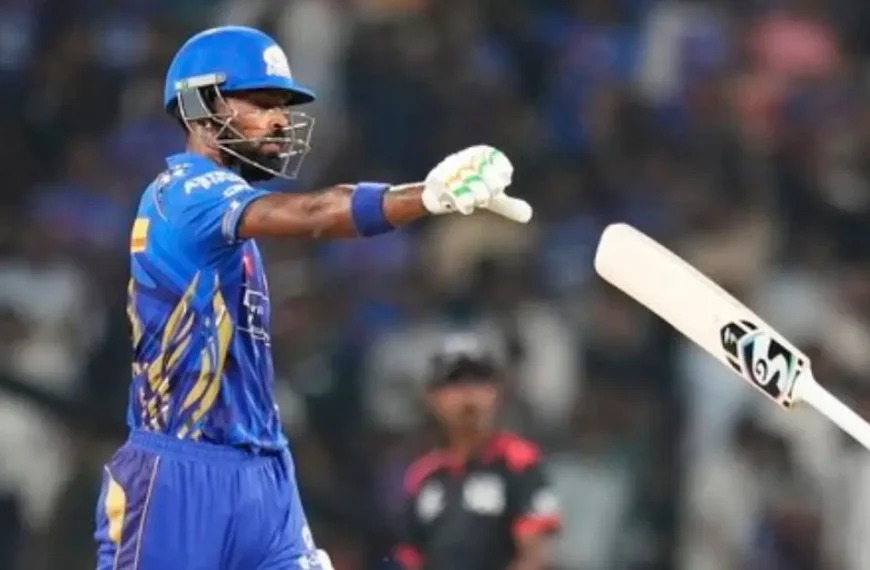 Mumbai Indians hardik pandya gets a shock from bcci