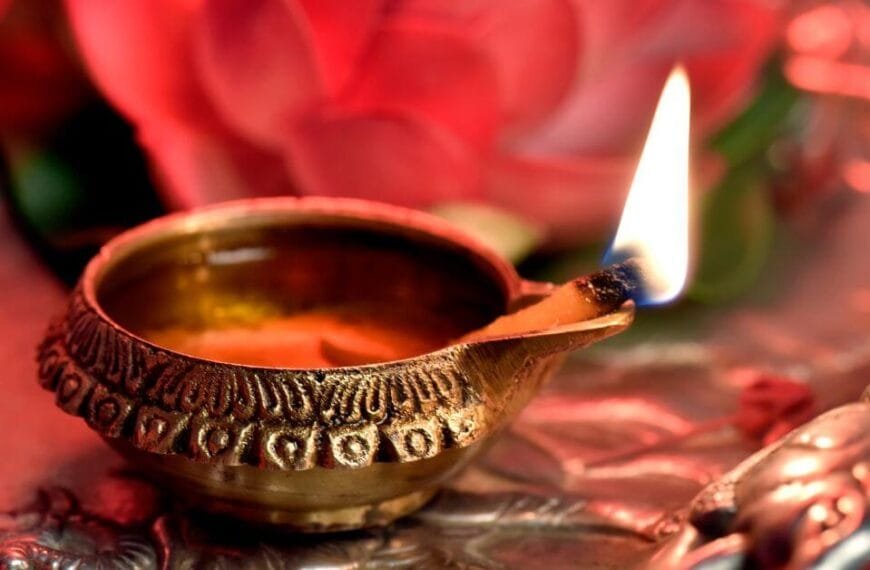 how to put Deepam