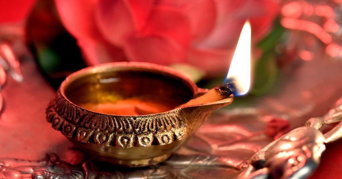 how to put Deepam