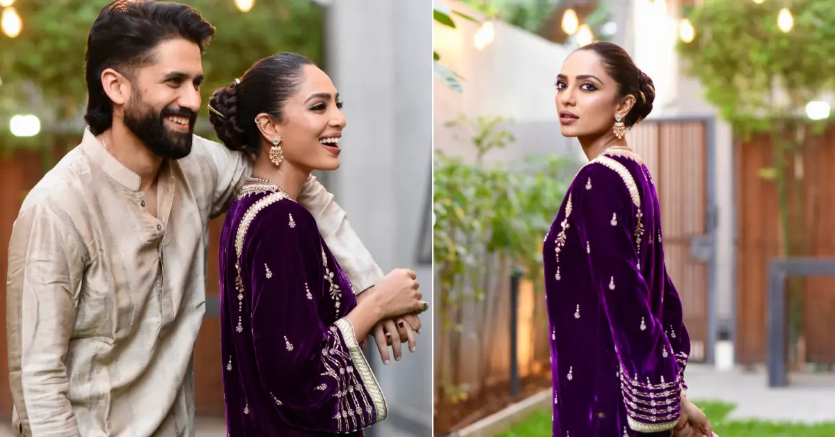 Naga Chaitanya Sobhita Dhulipala shares beautiful diwali pictures