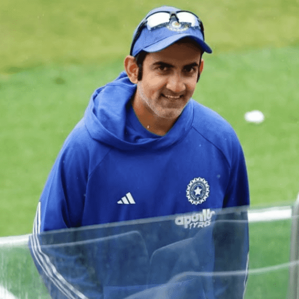 Gautam Gambhir smiling