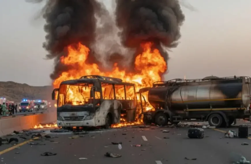 Saudi Arabia Accident how one person survived deadly bus crash