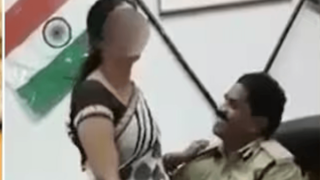 DGP Ramachandra Rao gropes woman in duty