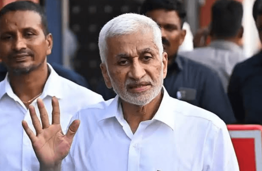 Vijaya Sai Reddy has a message to jagan mohan reddy