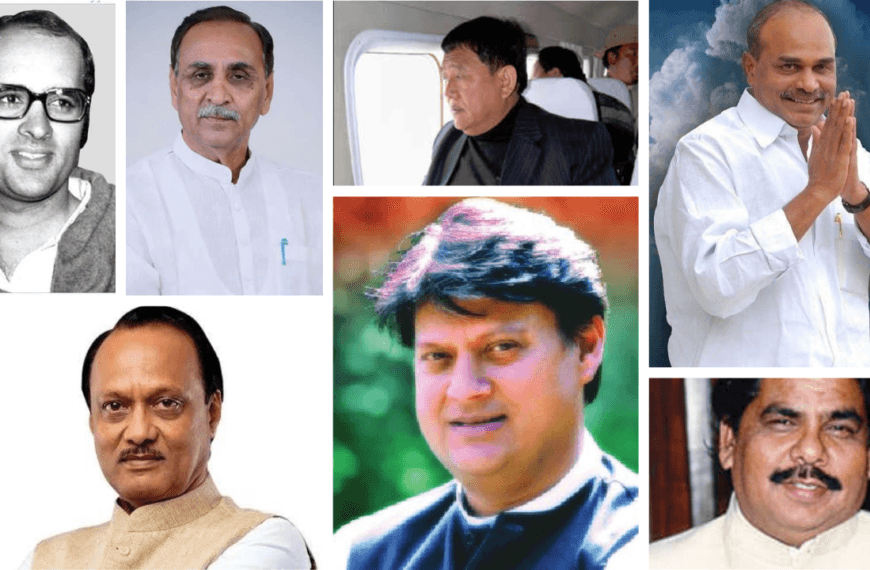 Indian Politicians Died in Plane crashes